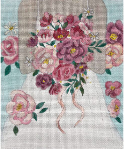 Bride and Bouquet