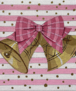 Bells with Pink Stripes