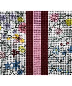 Floral Stripe Single Panel