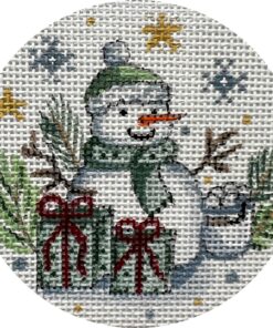 Snowman with Gifts