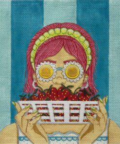 Girl & Strawberry Basket