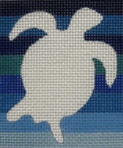 Sea Turtle on Stripes