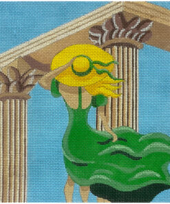 Lady In Greece