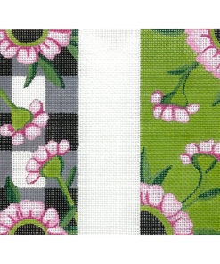 Black Check Floral Eyeglass