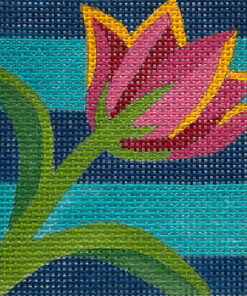 Tulip On Stripes