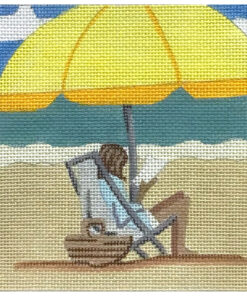 Yellow Beach Umbrella