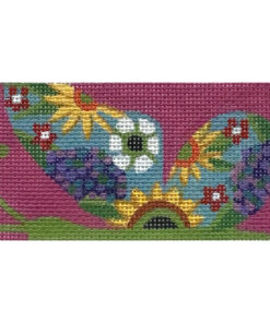 Floral Butterfly Half