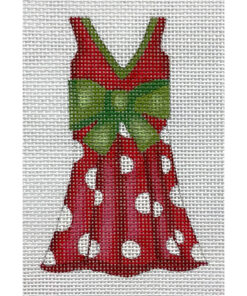 Red/White Polka Dot Mini Dress
