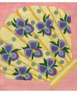 Yellow Floral Shell