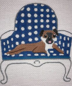 Pup on Polka Dots