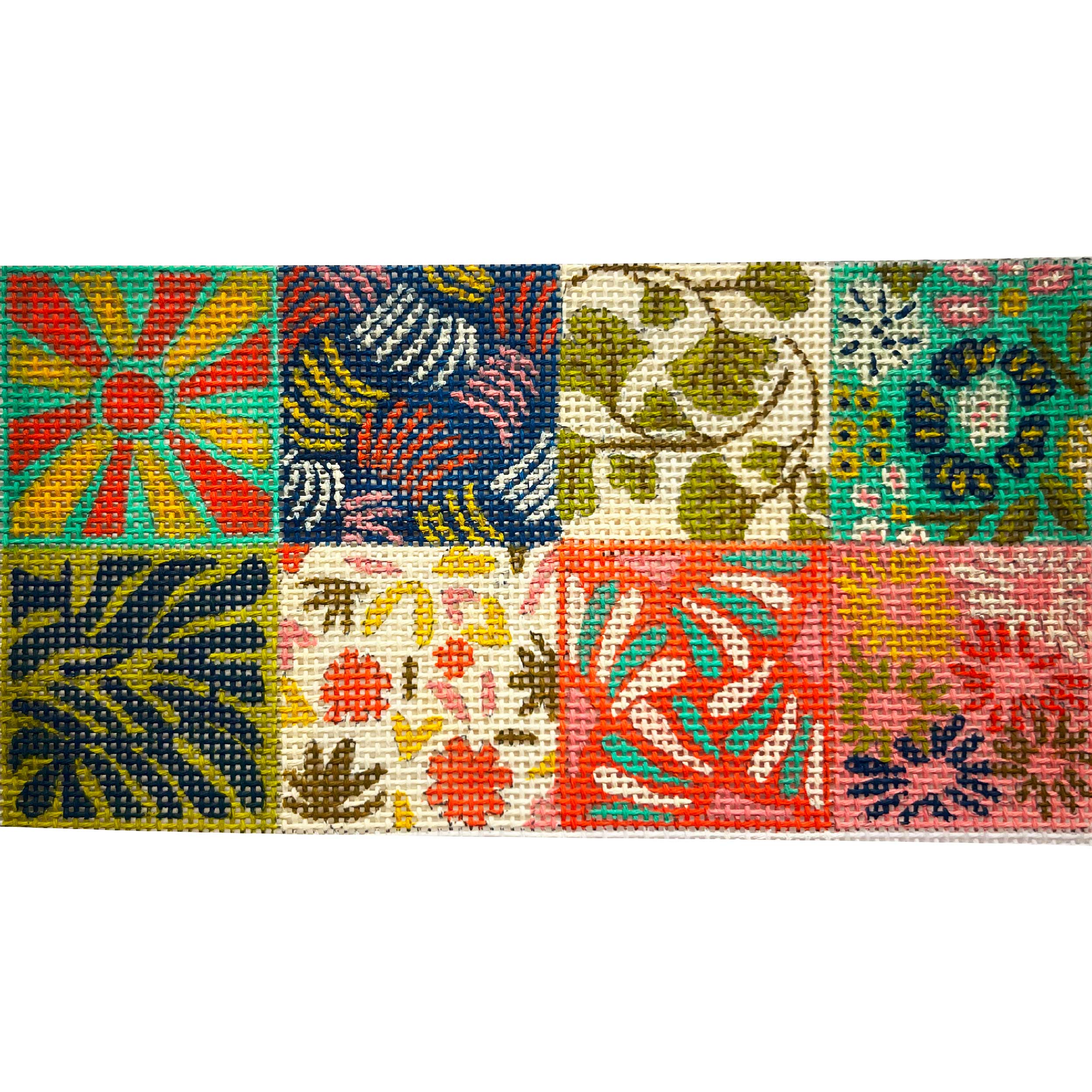 Eight Square Collage Clutch