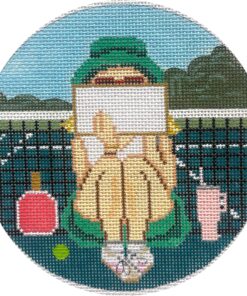 Pickle Ball Stitching Girl
