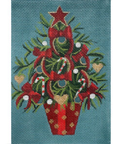 Red Bow Xmas Tree
