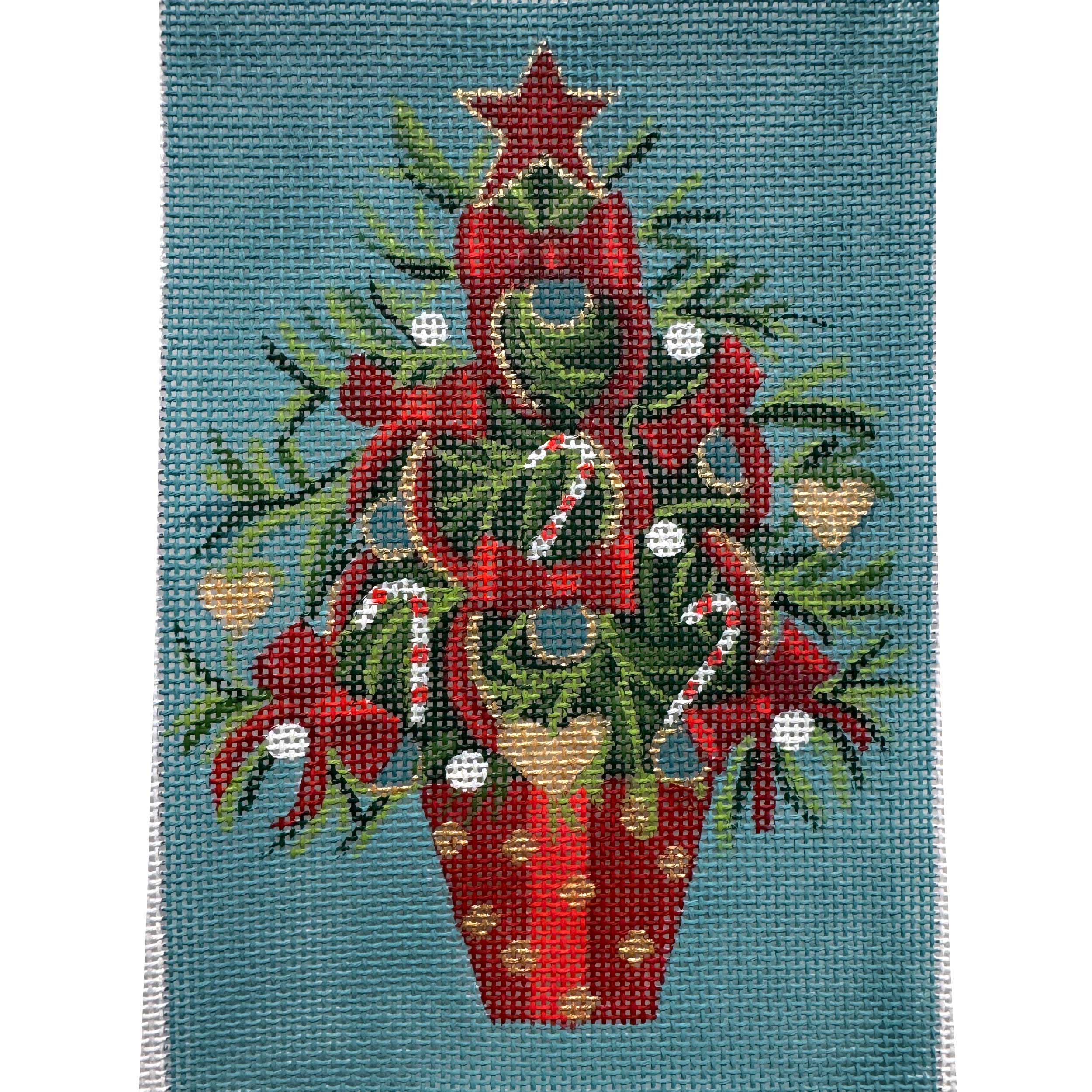 Red Bow Xmas Tree