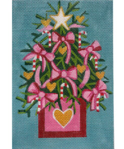 Pink Bow Xmas Tree