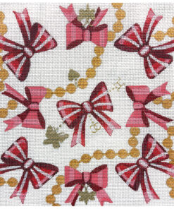 Red Bows with Pearls