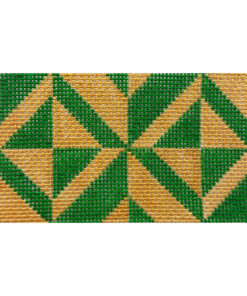 Green and Gold Gemetric