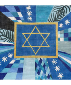 Star of David Blue Monochromatic