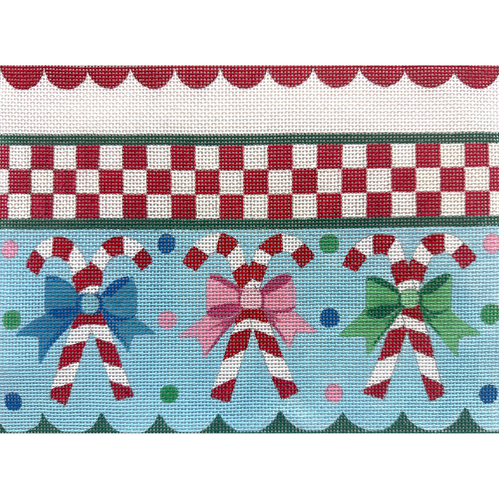 Candy Cane w/ Bows