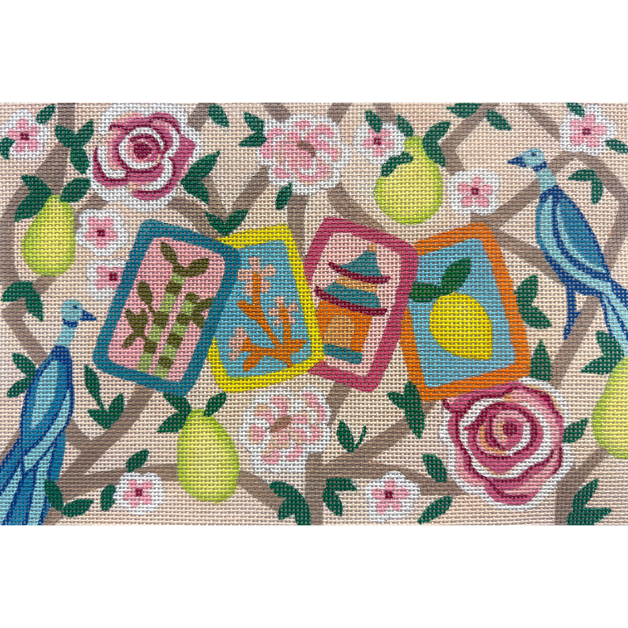 Mah Jongg Tiles - Floral